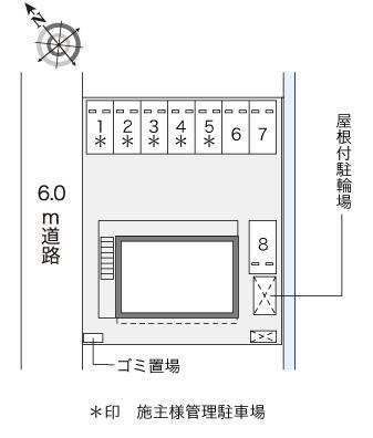 Ｂｉｒｄｉｅ(41171)の駐車配置図