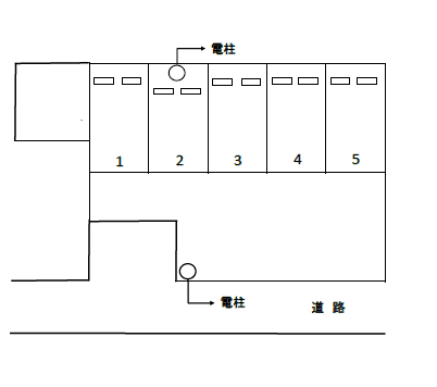E-85与一3丁目第2井上貸駐車場の駐車配置図