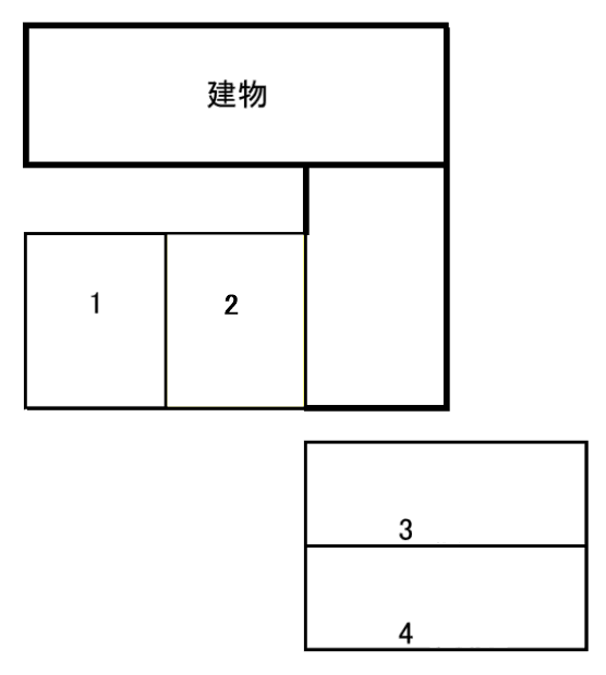 富士見市下南畑3706駐車場（EXCEL富士見）の駐車配置図