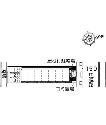 コーガ(43479)の駐車配置図