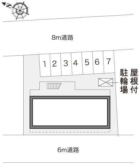 アタンドル(17164)の駐車配置図