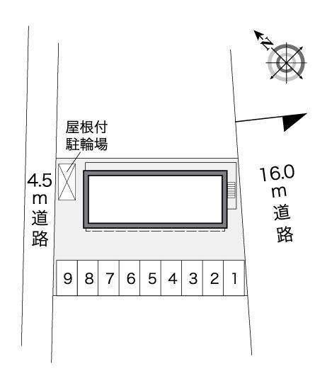 ベアフルーツⅡ(25865)の駐車配置図
