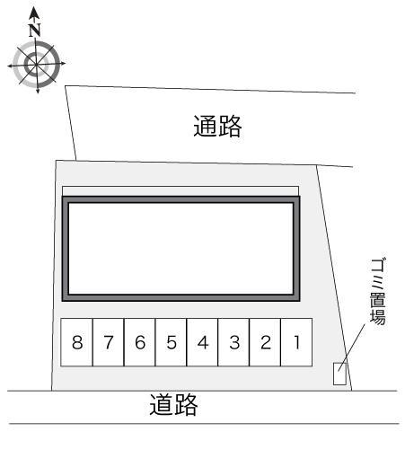ＲＹＵ(23451)の駐車配置図