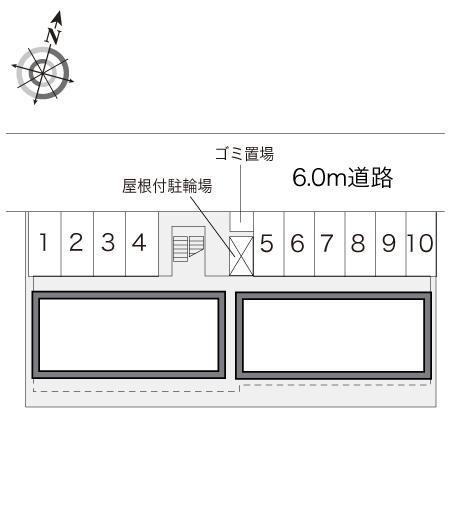 悠友(19096)の駐車配置図