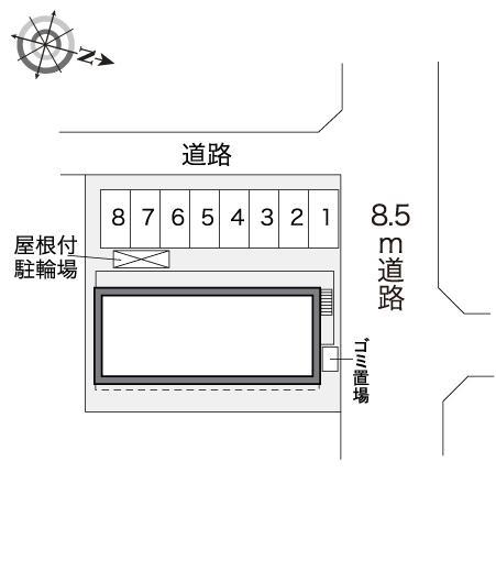 エテルナ(31006)の駐車配置図