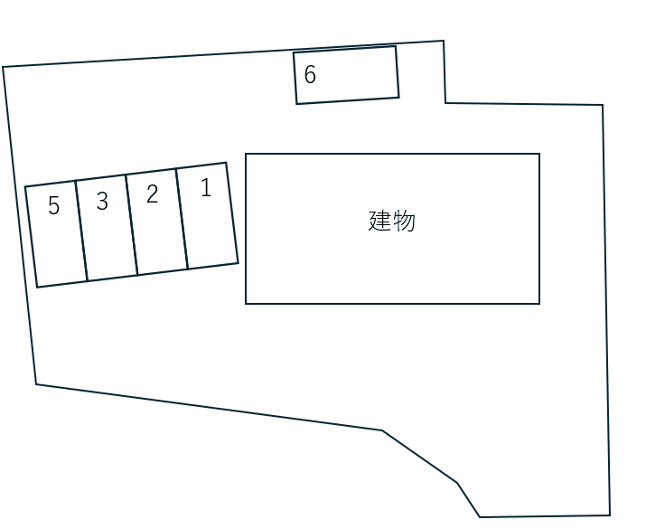 ＤＵＰＬＥＸ秦野伍番館の駐車配置図