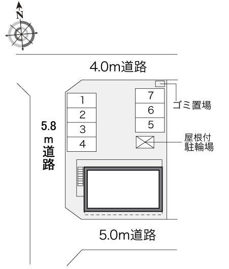 エーデルヴァイス(34552)の駐車配置図