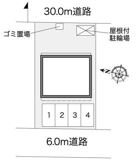みらい平Ⅱ(39294)の駐車配置図
