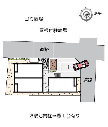 クレイノ花(58214)の駐車配置図