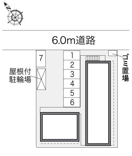 Ｒｏｄｅｍｕ(32568)の駐車配置図