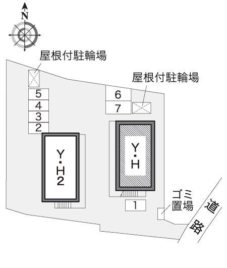 Ｙ・Ｈ(14513)の駐車配置図