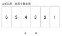 ルポ田原　東貫６駐車場の駐車場