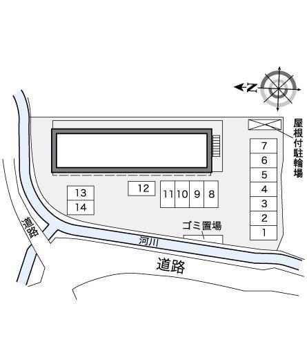 アシスト０６(26132)の駐車配置図