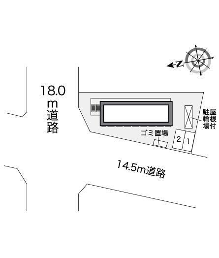 綿新(25757)の駐車配置図
