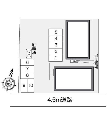 さくら(25531)の駐車配置図