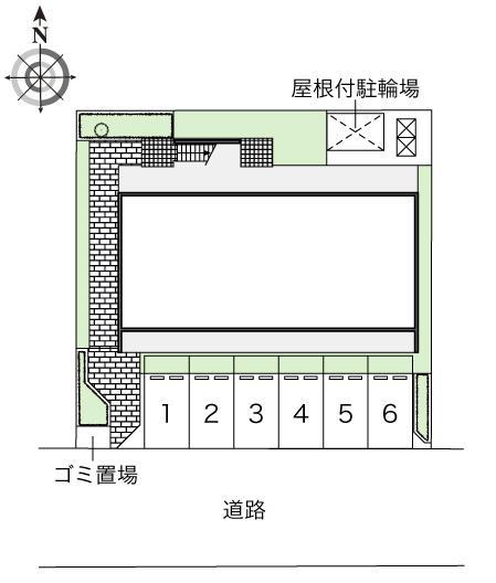マイン(47241)の駐車配置図