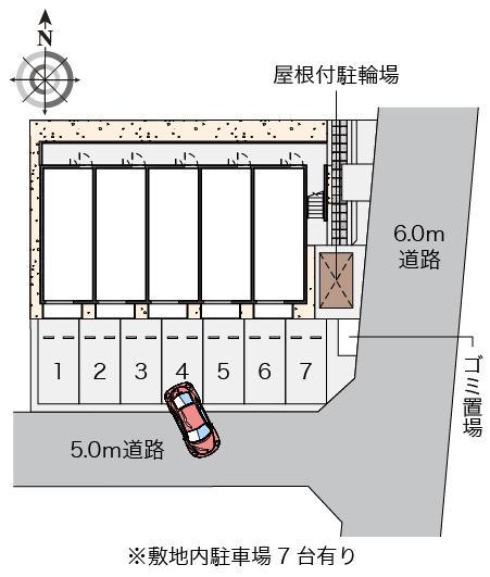 ミランダアルブルＳ(58635)の駐車配置図