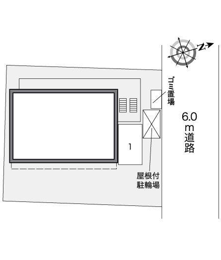 アルカイック(27119)の駐車配置図