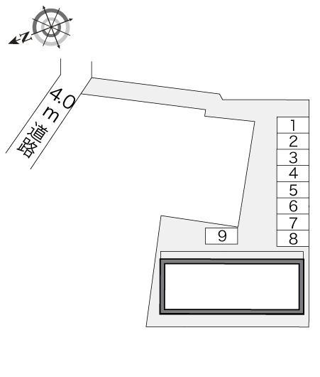 エパティーク(22108)の駐車配置図
