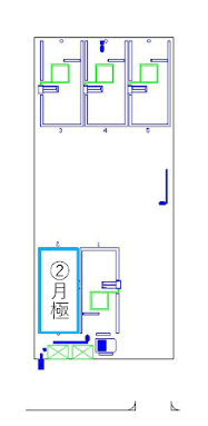 伊勢山第２の駐車配置図