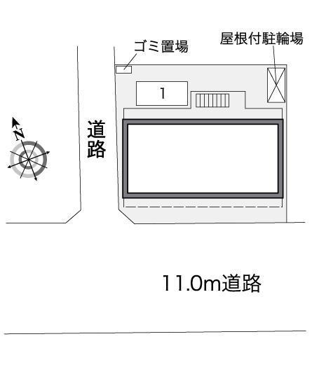 ソフィアハイツⅡ(39617)の駐車配置図