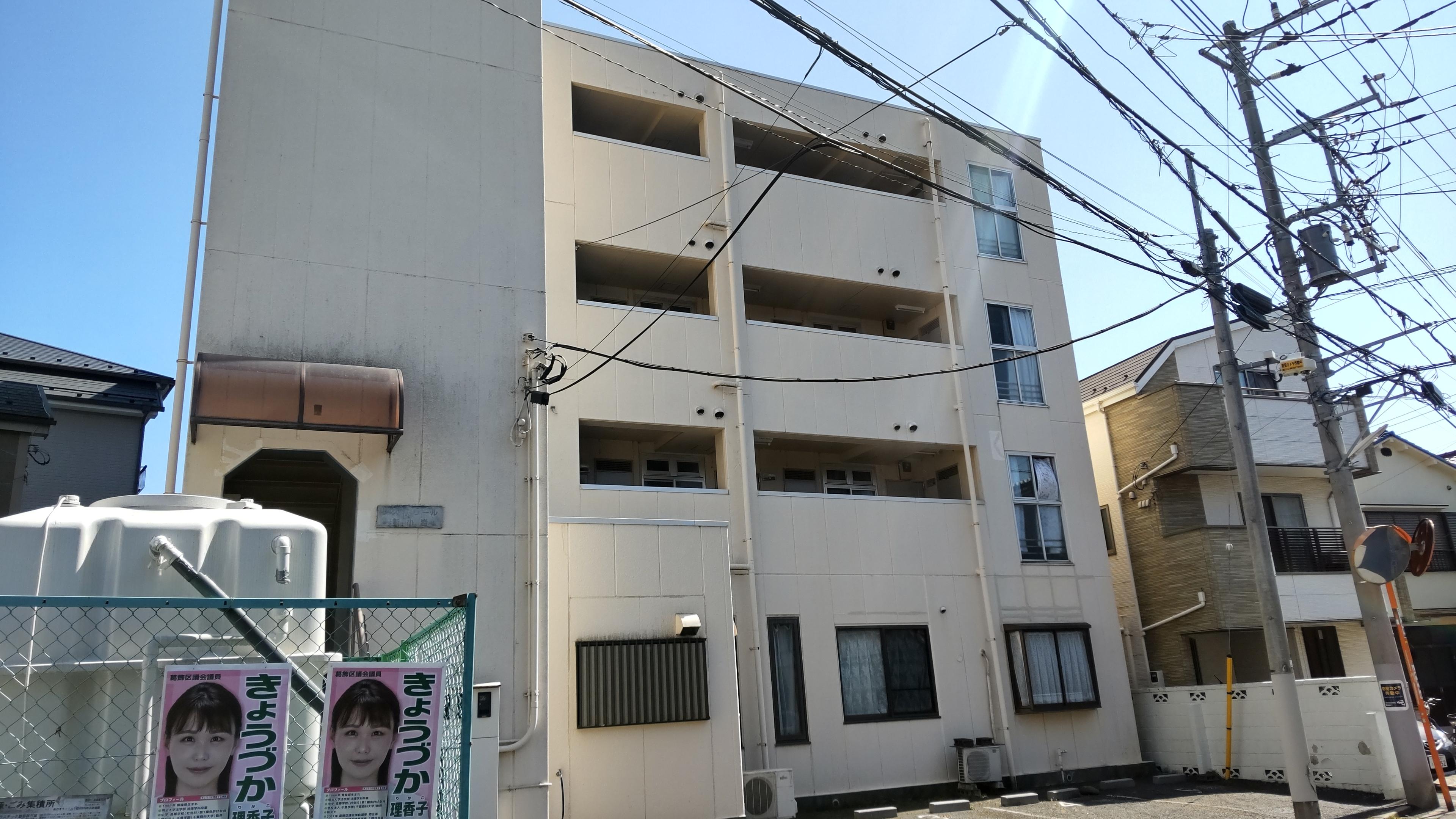 葛飾区西新小岩5丁目（レスポワール新小岩）の外観・駐車場イメージ2枚目