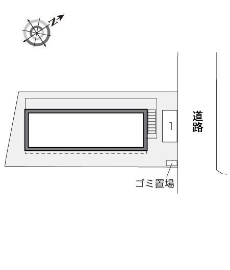 シャルマン加藤(34377)の駐車配置図