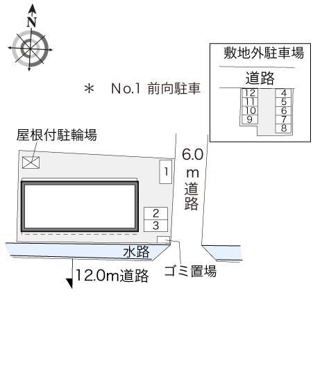 重藤(31936)　敷地外駐車場の駐車配置図