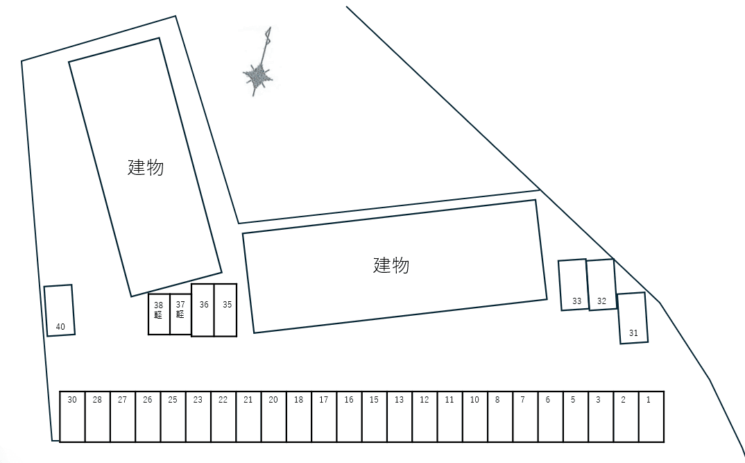シンフォニア　Ａの駐車配置図