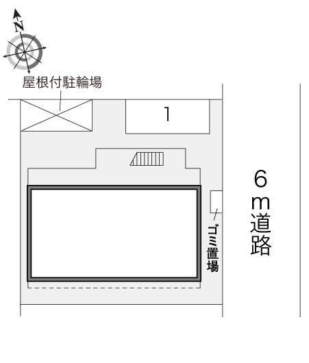メゾン・クレール(15062)の駐車配置図