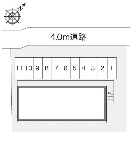 マツバ(21852)の駐車配置図