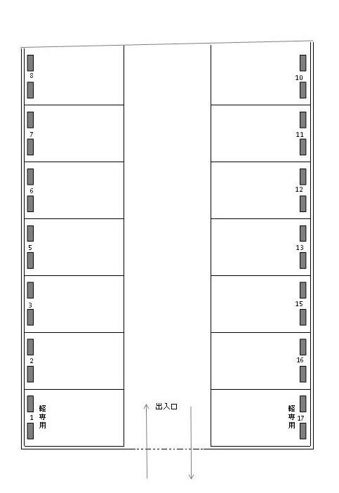 J-032の駐車配置図
