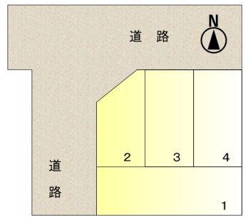 天神町１丁目ＫＨガレージの駐車配置図