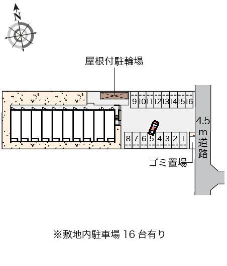 クレイノテルセーラ(58816)の駐車配置図