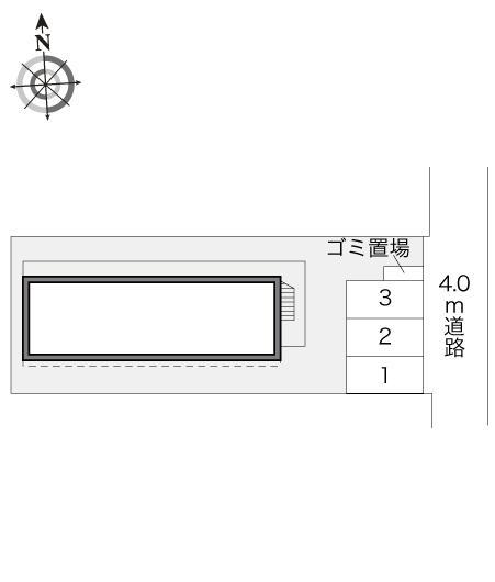 シャンテ(18394)の駐車配置図