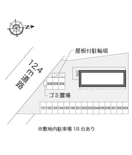 千日一丁目(14769)の駐車配置図