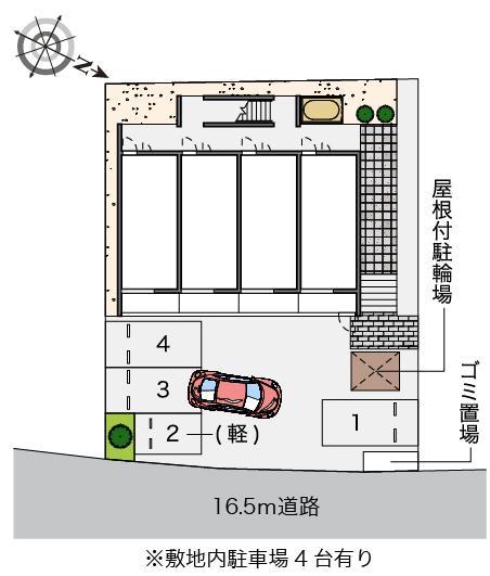 小禄駅前(52794)の駐車配置図
