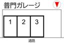 普門ガレージの駐車場