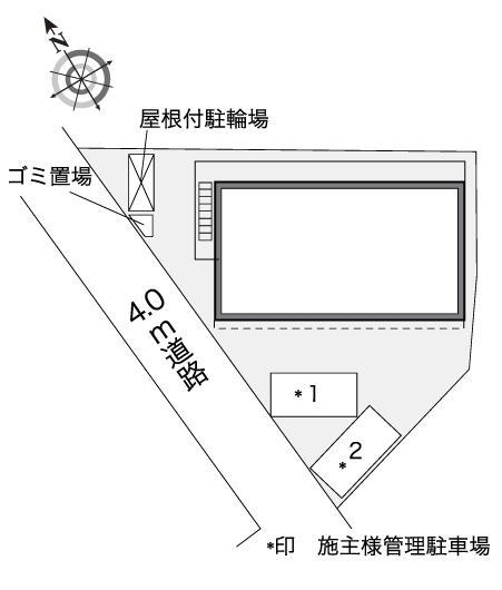 イノウエ(40658)の駐車配置図
