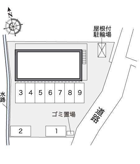 藤の木(32201)の駐車配置図