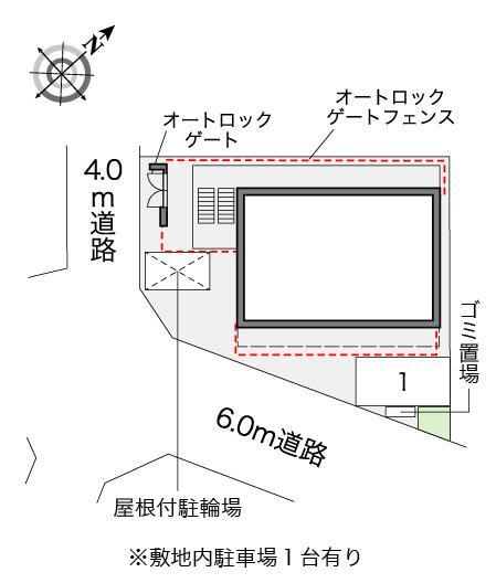夕凪(39496)の駐車配置図