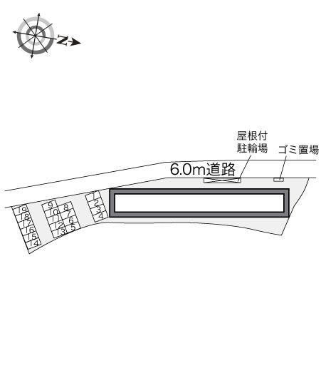 グランドゥール太田(29336)の駐車配置図
