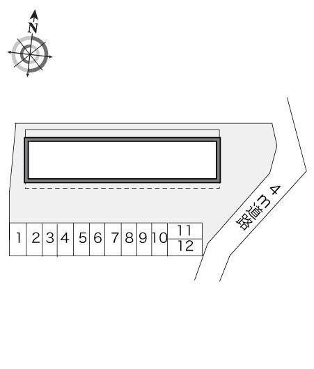 Ｌ(10980)の駐車配置図