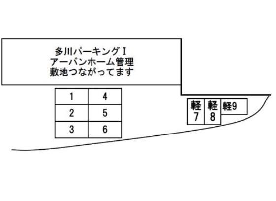 多川パーキングⅡの外観・駐車場イメージ2枚目