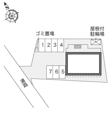 レ　ボヌール(29508)の駐車配置図