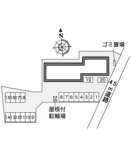 ｍｏｍｏ(35979)の駐車配置図