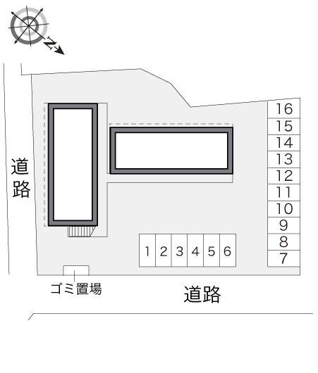 幸(18984)の駐車配置図