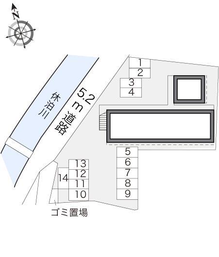 サンライズＮＯＡ(20278)の駐車配置図
