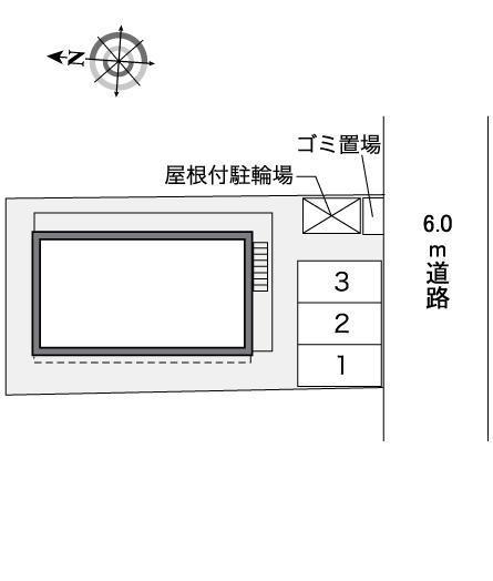 ＡＬＦ(35468)の駐車配置図