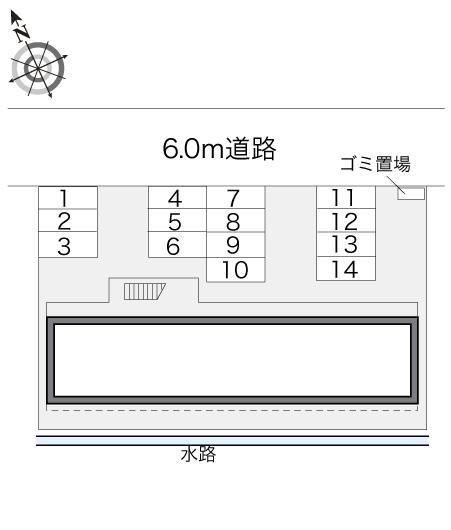 アルコイーリス(19087)の駐車配置図